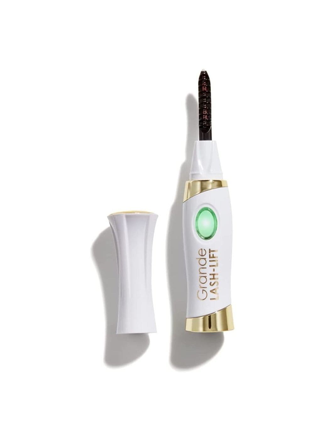 Grand Cosmetics Lap-Lift Heated Eyelash Curler is rechargeable and travel friendly