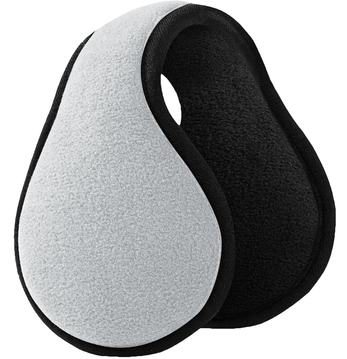 NORTHWIND Winter ear muffs for men, ear muffs for women, ear cover for winter,Behind The Head Style Winter Earmuffs,Foldable ear muff (Grey Black)