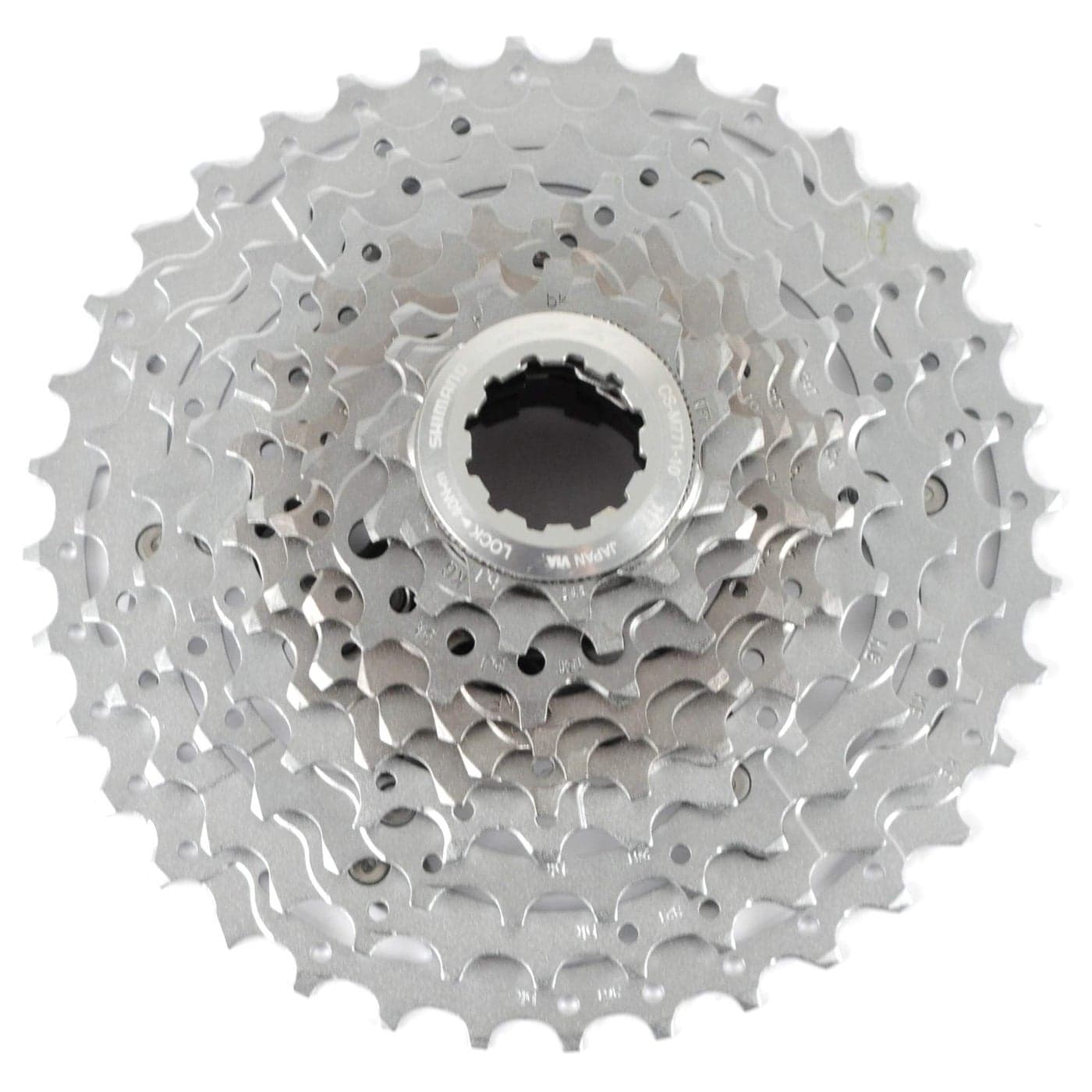 Shimano CSM771 XT Bicycle Cassette 10Speed 1136T Silver