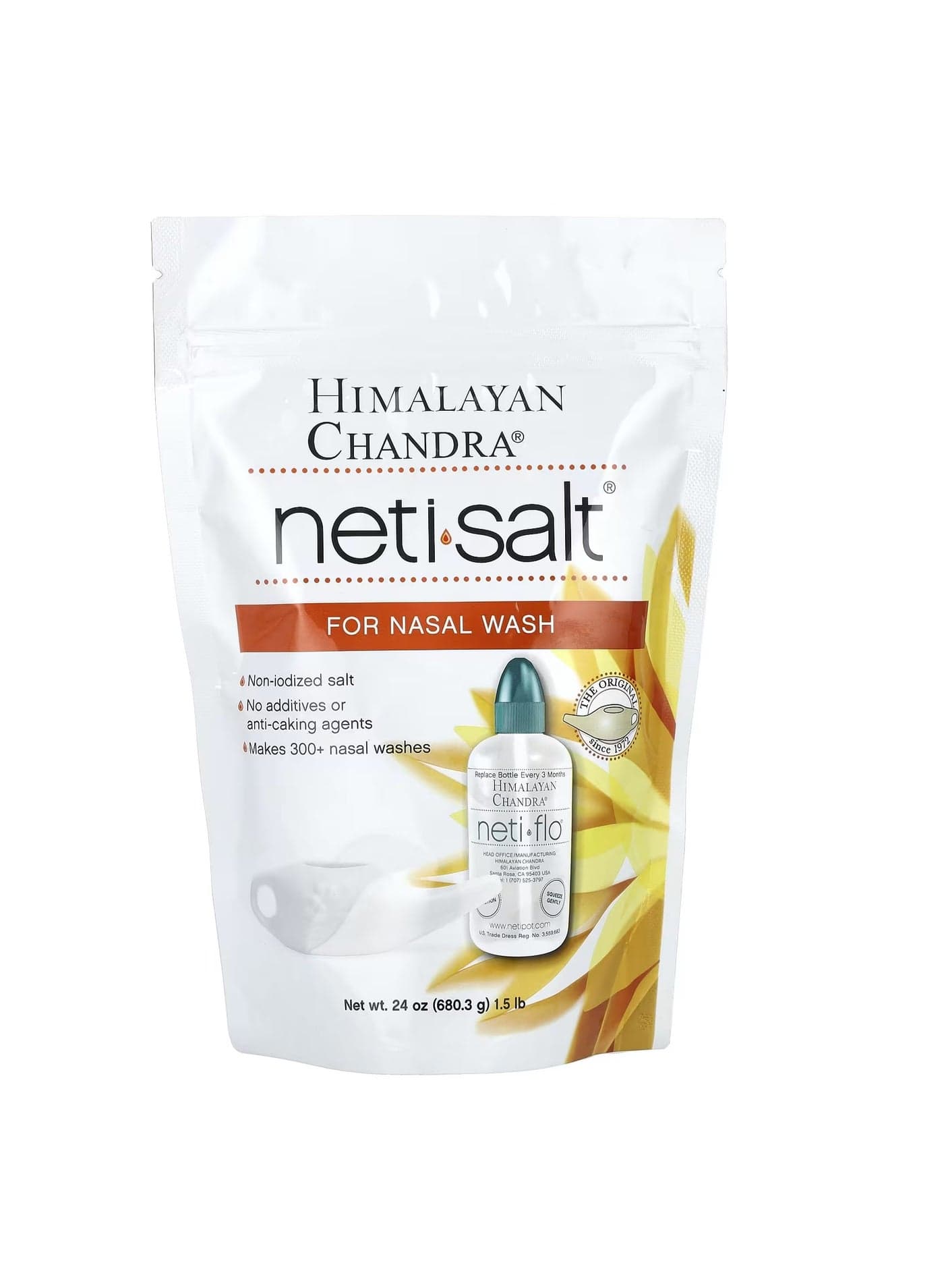 Himalayan Chandra, Neti Salt®, For Nasal Wash, 24 oz (680.3 g)