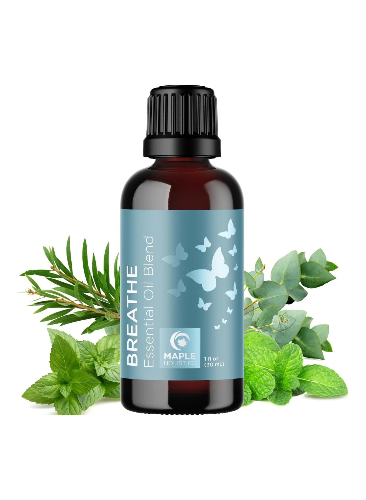 Refreshing Essential Oil Blend Tea Tree Eucalyptus Peppermint Essential Oils for Diffusers for Home and Bath Therapy