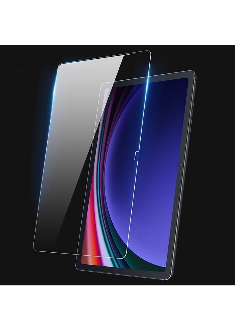 Pack of Two Premium Tempered Glass Screen Protectors for Samsung Tab S10 Ultra S9 Ultra and S8 Ultra 146 Inch with 9H Hardness Anti Scratch 25D Rounded Edges High Definition Anti Explosion and Oleophobic Anti Fingerprint Coating