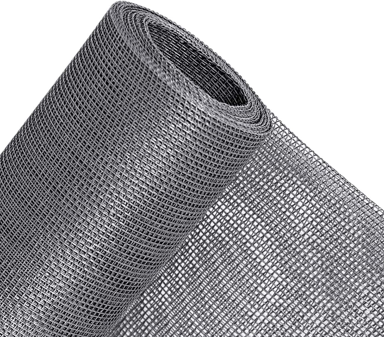 Home Buy Fiber Glass Mosquito Mesh Net for Doors, Windows, Home, Garden (Grey, 4ftx10ft)