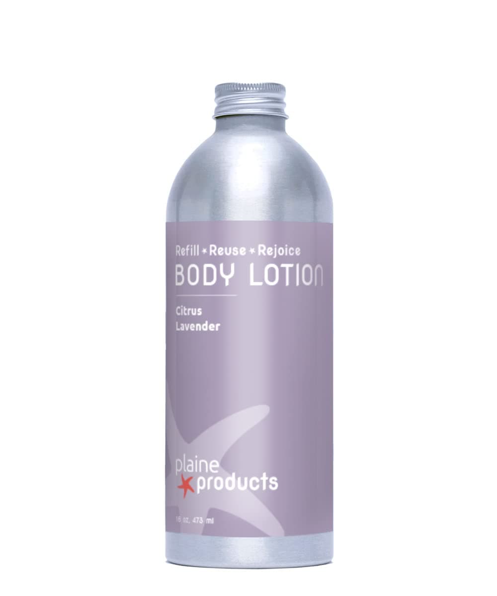 Plaine Products EcoFriendly Body Lotion Citrus Lavender 16 oz Refill without Pump