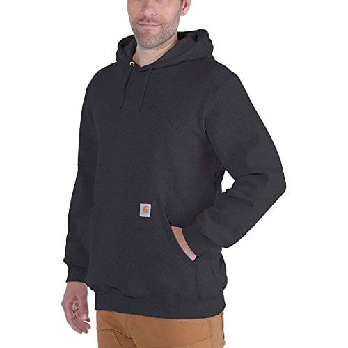 Carhartt Mens Loose Fit Midweight Sweatshirt Fashionhoodies Carbon Heather Medium US
