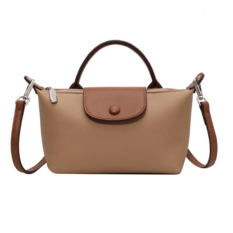 PALAY® Crossbody Bag Fashion PU Shoulder Bag Handbag with Removable Shoulder Strap Stylish Evening Sling Small Messenger Hobo,Brown