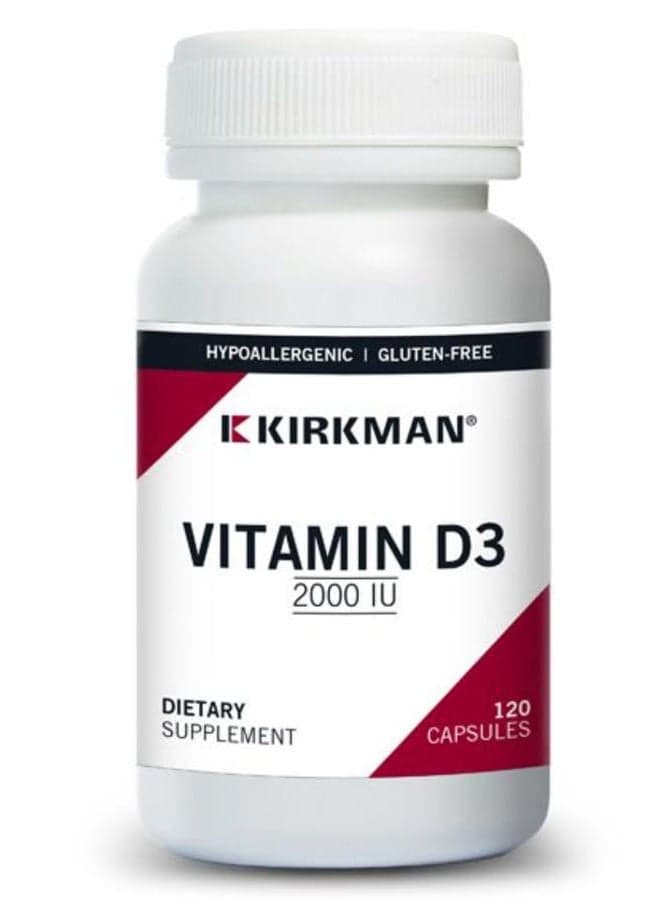 Vitamin D-3 2000 IU Capsules - Hypo - 120 ct