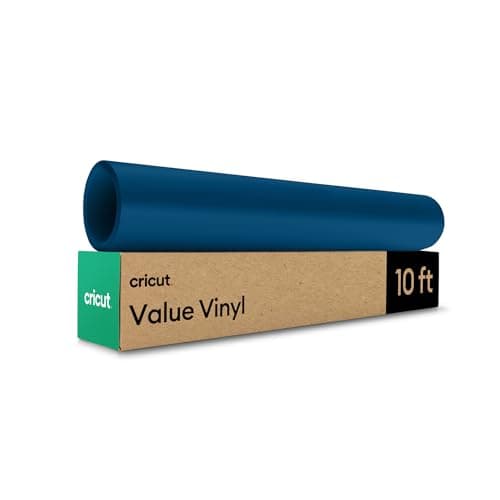 Cricut Value Permanent Vinyl Navy Blue 12 in x 10 ft