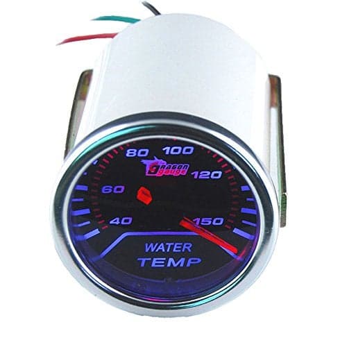 ESUPPORT Car 2" 52mm Water Temp Gauge Meter Temperature Light