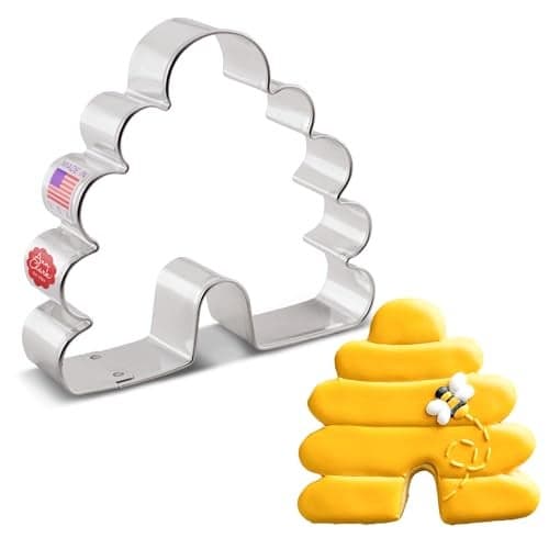 Beehive Cookie Cutter 3.5" Made in USA by Ann Clark