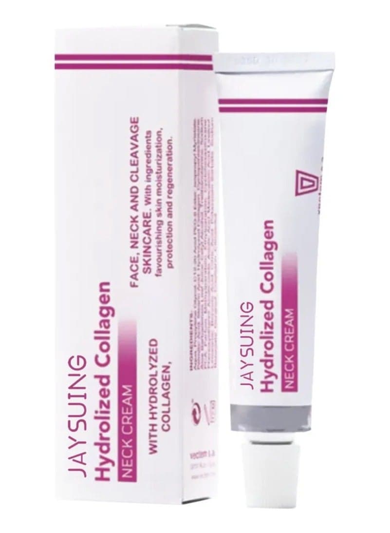 Jaysuing Neck Cream Wrinkle Smooth Anti Aging Cream Reduce Fine Line Double Chin Lifting Firming Neckline Cream Skin Care Products 40g
