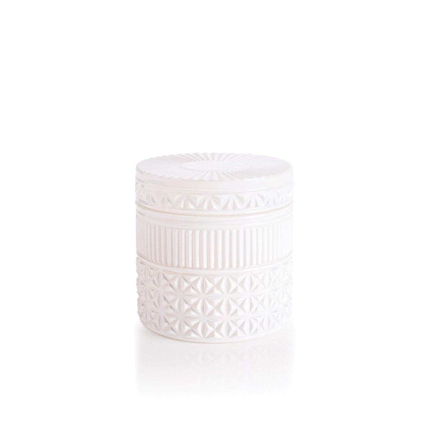 Capri Blue Gilded Muse Faceted Decorative Candle Scented Candles with Sugared Citrus Tropical Fruits Long Lasting Soy Wax Blend Home Decor Gifts Volcano 11 Oz