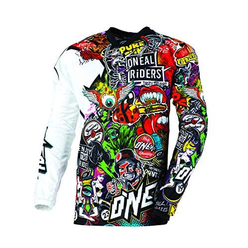 O'Neal 0023-103 Mayhem Crank Men's Jersey (Black/Multi, Medium)