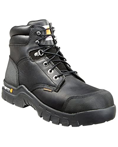 Carhartt Footwear CMF6371 6-Inch Black Rugged Flex Waterproof Boot - 15 Wide - Black