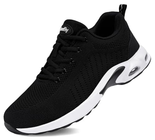 Tinefiy Steel Toe Shoes for Women Lightweight Safety Shoes Comfortable Slip Resistant Indestructible Shoe Womens Puncture Proof Work Shoe Size 5