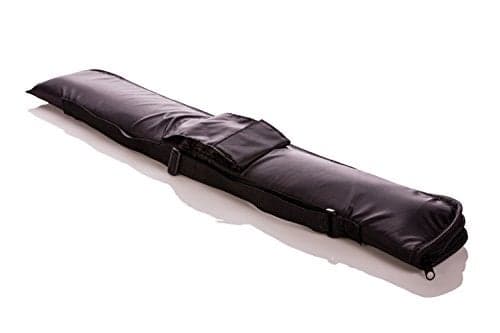 Mizerak Soft Cue Case – Padded, Weather-Resistant Billiard Bag with Shoulder Strap & Chalk Pocket – Protects One 2-Piece Cue