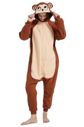 Lavy ning Animal Adult Onesie Unisex OnePiece Cosplay Costume Pajamas For Men