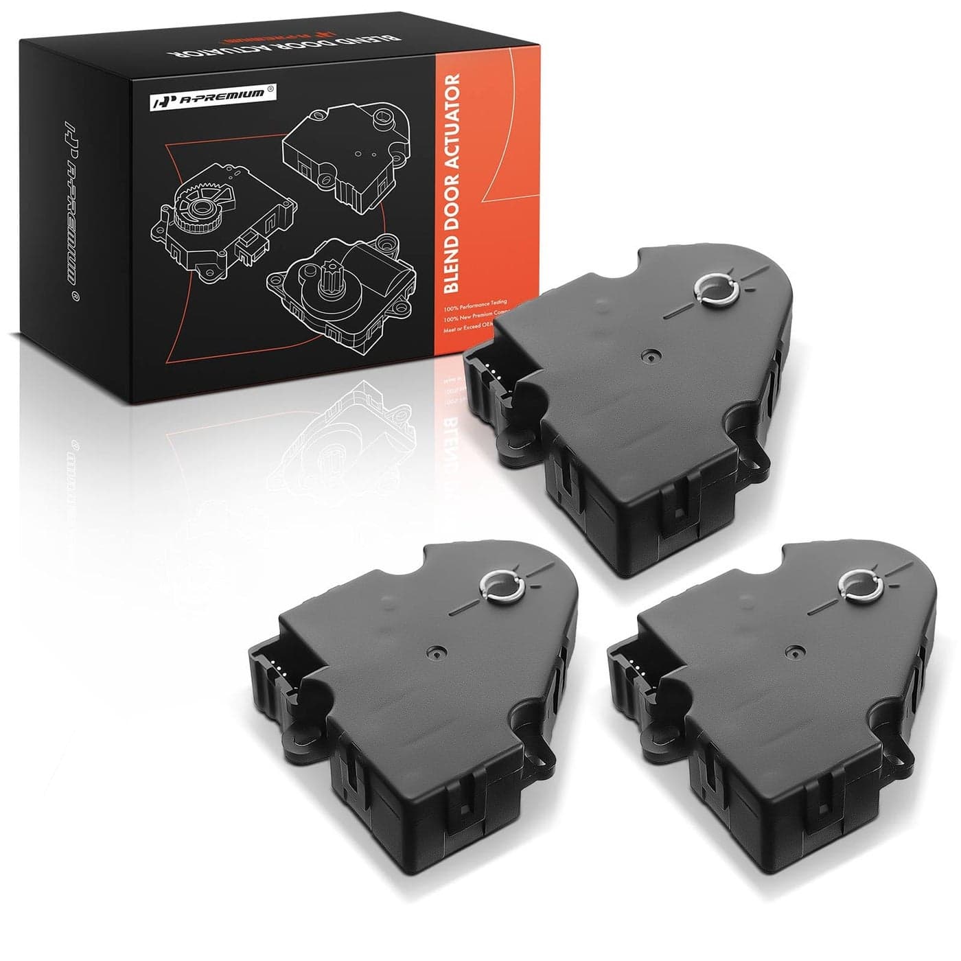 APremium HVAC Heater Blend Door Actuator Compatible with Buick Enclave 20082012 Chevrolet Traverse 20092012 GMC Acadia 20072012 Saturn Outlook 20072010 Main 3PC Set