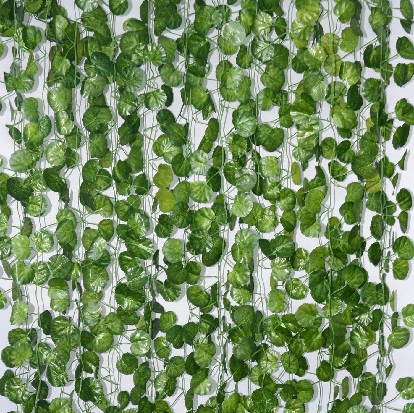 ZWYOQI 168 Feet Artificial Vines Greenery Garlands Fake Hanging Plants Vine Faux Green Leaves Garland for Wall Party Wedding Room Home Kitchen Indoor Outdoor Decoration Begonia24 Strands
