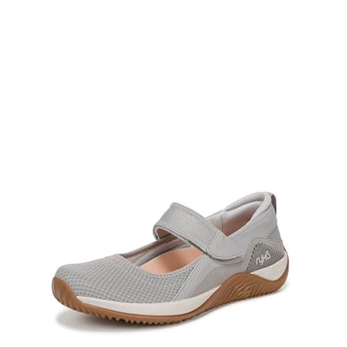 Ryka Womens Echo Mary Jane Mary Jane Shoes PALOMA Grey 5.5 M