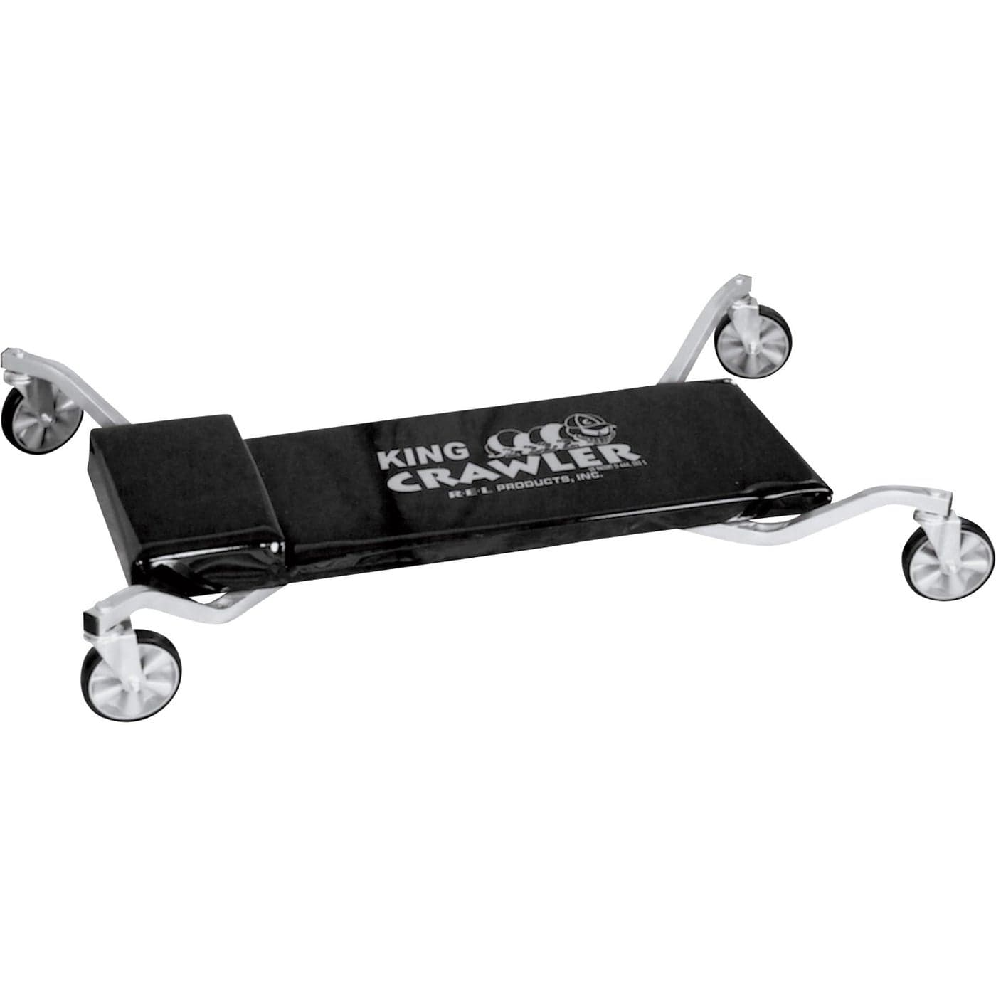 Traxion 1200 King Crawler Rolling Automotive Mechanic Creeper WAllTerrain 5 CastersBlack