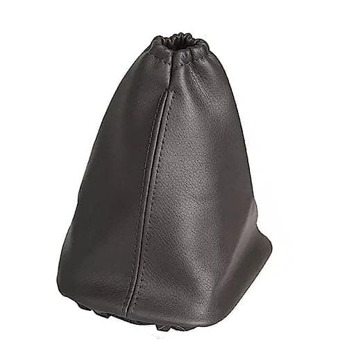 TEAMWILL PU Leather Gear Stick Shift Gaiter Boot Black Cover Fit for Toyota Corolla 2007-13