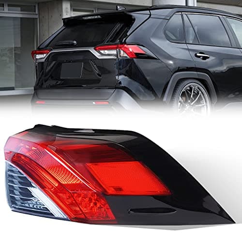 Archaic Tail Light Assembly for Toyota RAV4 2019 2020 2021 2022, Right Passenger Side Rear Break Lamp