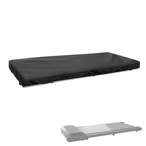 Aidetech Under Desk Treadmill Cover for DeerRun, Dust-Proof Walking Pad Cover, Waterproof Protective Cover for Walking Treadmill Office Under Desk-43L x 21W x4H Inch(Cover only)