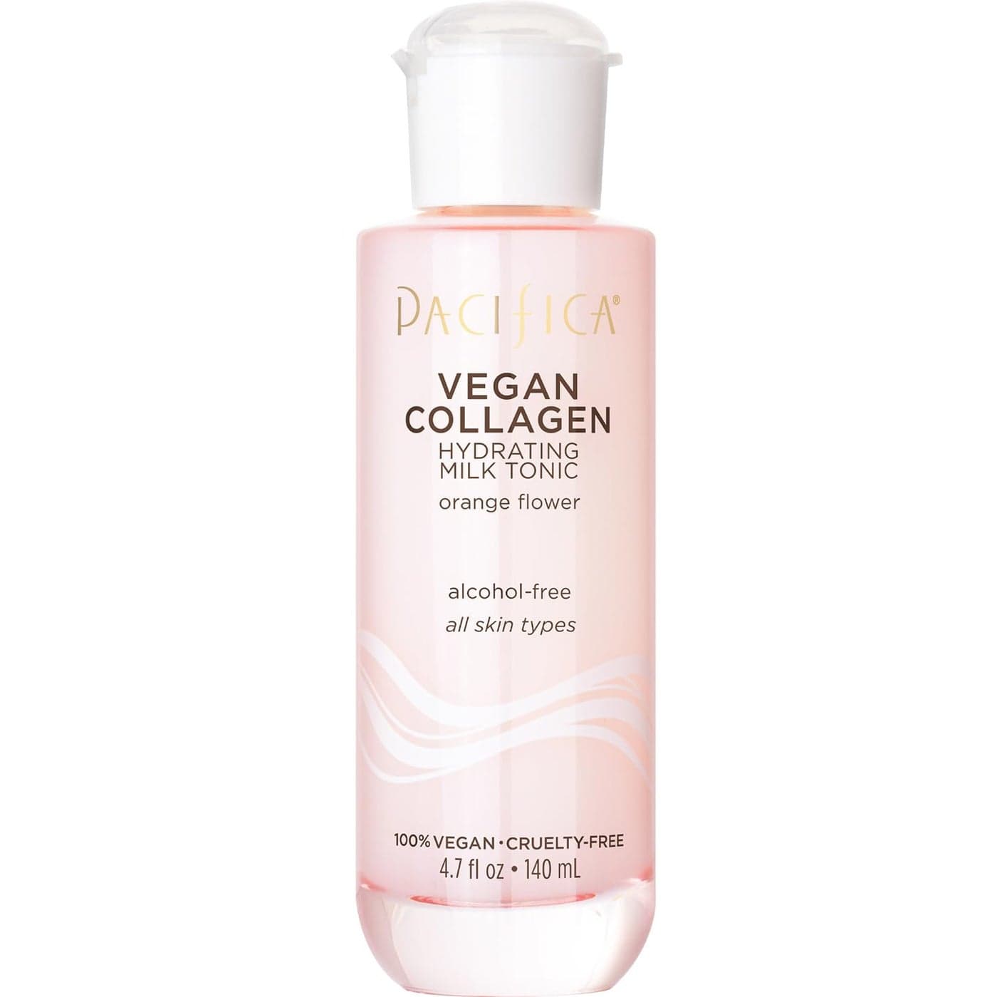 Pacifica Beauty Vegan Collagen Hydrating Milk Tonic, Skincare, Water Essence, Alcohol Free, Hydrating, Chamomile, Milk Toner, Face Toner, For All Skin Types, Face Care, Skin Care, 4.7 fl oz (1 Count)