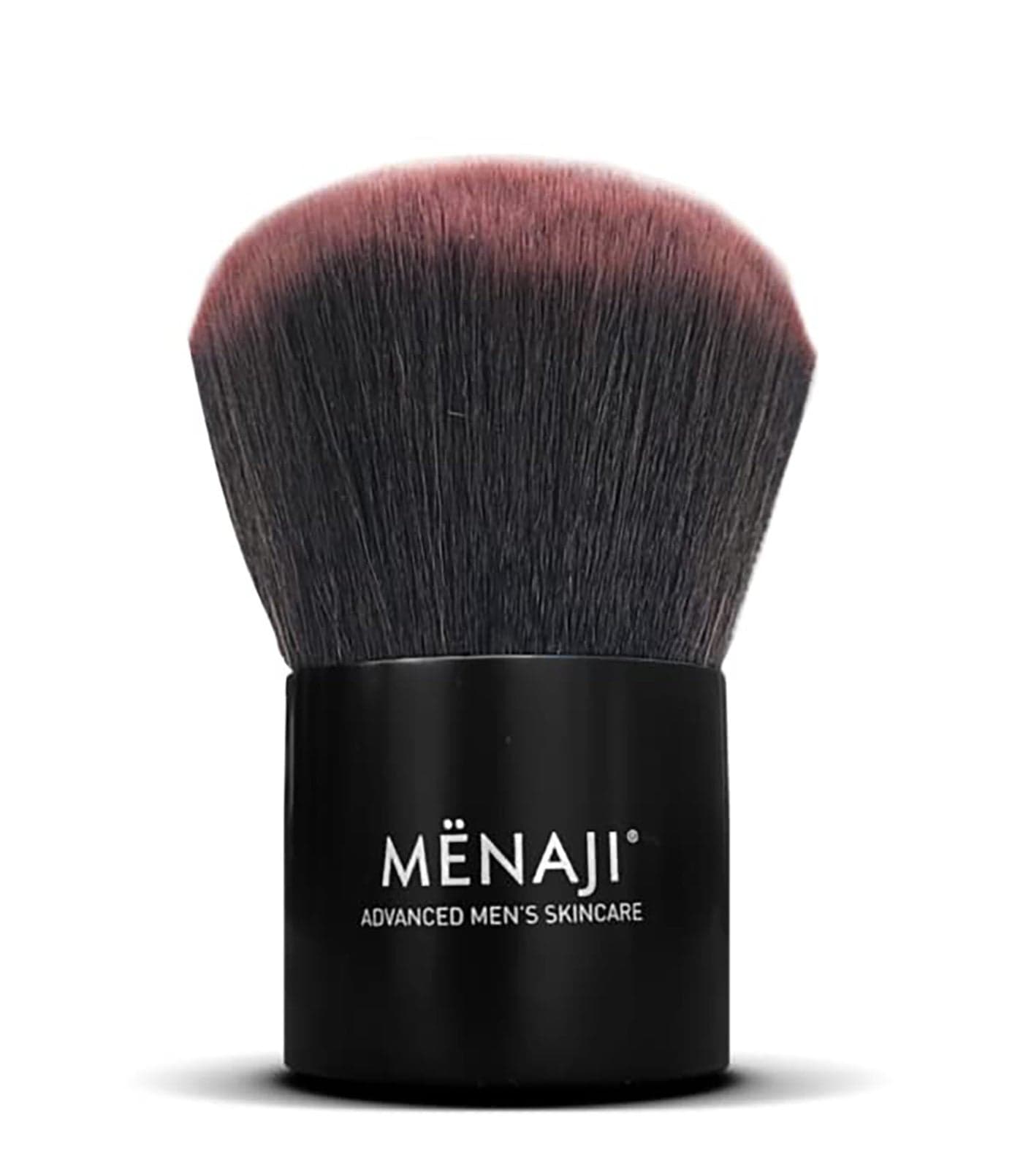 MENAJI Deluxe Kabuki Brush for Men Professional Makeup Foundation Brush for Powder Liquid Cream TravelFriendly makeup Brushes for Flawless Application