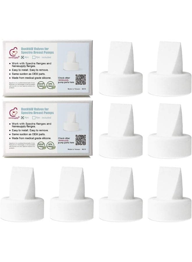 Nenesupply Compatible Duckbill Valves for Spectra S1 Accessories Spectra S2 9 Plus Breast Pump