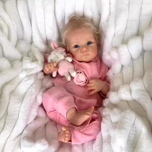 OYESY Realistic Reborn Baby Dolls Girl 18 Inch Lifelike Baby Dolls Real Life Newborn Baby Dolls That Look Real Realistic Toddler Doll Soft Cotton Body GiftsToys for Collection Kids Age 3