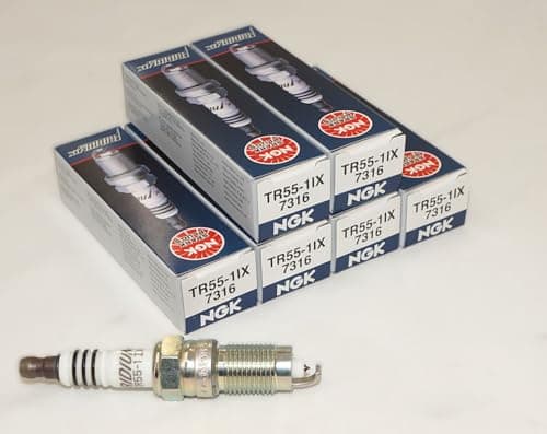 6 New NGK IRIDIUM IX Spark Plugs TR55-1IX # 7316
