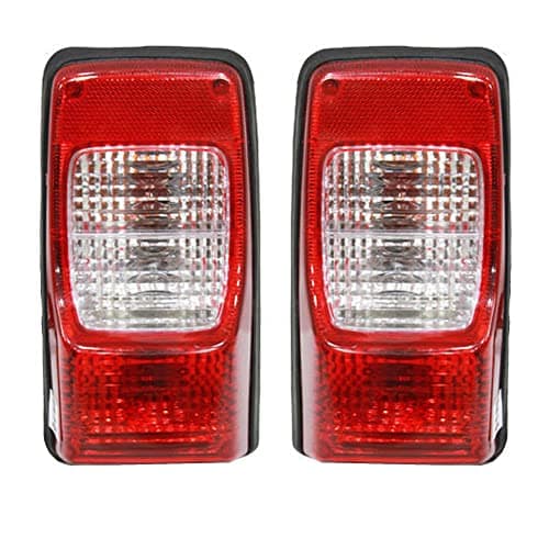 ALL PARTS SOURCE Combination Rear Tail Incandescent Lamp Light 12 Volts 2 Pieces Set Suitable For Replacement Of Bajaj Auto Pickups Compact Auto Rickshaw, Re