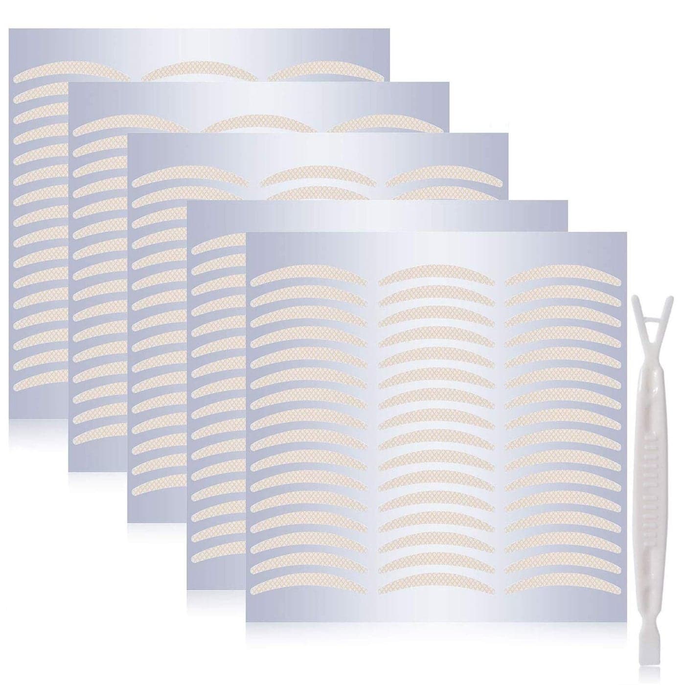 480PCS240Pairs Natural Invisible One Side Eyelid Tape Stickers Instant Eyelid Lift Without Surgery Perfect for Hooded Droopy Uneven or Monoeyelids