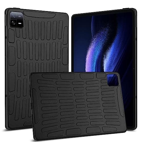 TGK Rugged Back Case Cover for Xiaomi Mi Pad 6 11 inch Tablet (Black)