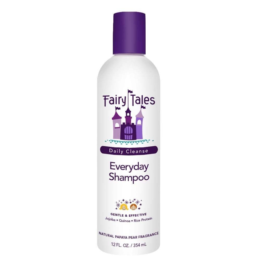 Fairy Tales Daily Cleanse Everyday Kids Shampoo Gentle Natural Defining Shampoo Tangle Free Moisturizing and Hydrating Formula Paraben Free 12 oz