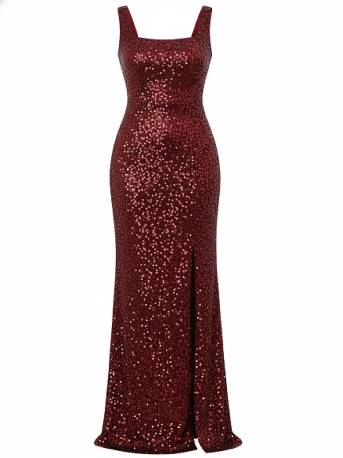 Leriya Fashion Sequin Dress for Women | Black & Red Sequin Party Outfit Dress for Women | Bodycon Western Sequin's Dresses for Woman