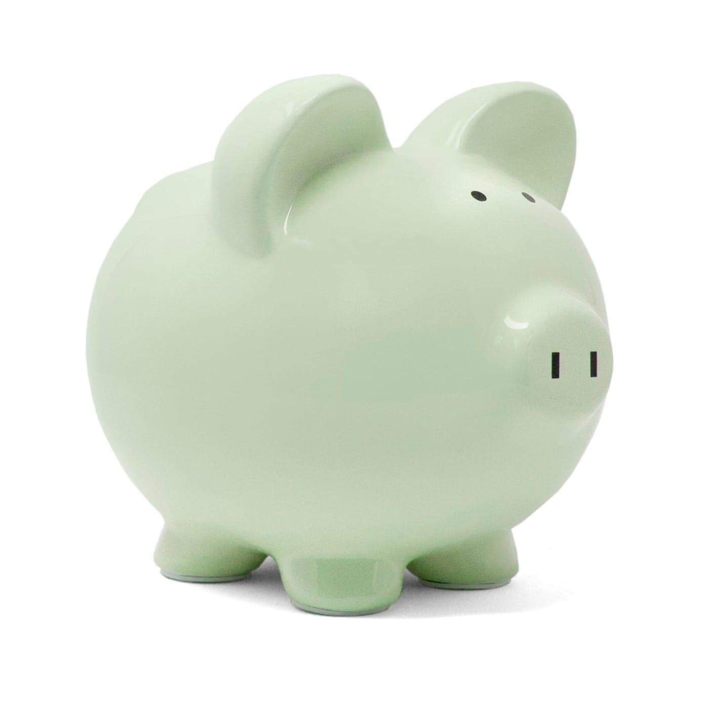 Child to Cherish Ceramic Piggy Bank Green