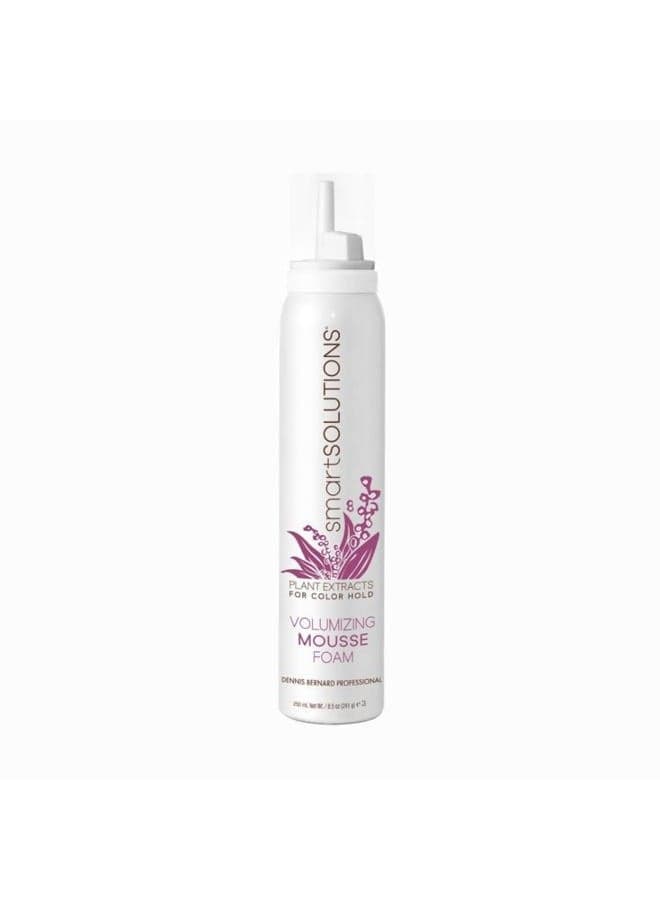smartSOLUTIONS Volumizing Mousse Foam, 8.5 oz | Non-Sticky | Weightless Styling Aid