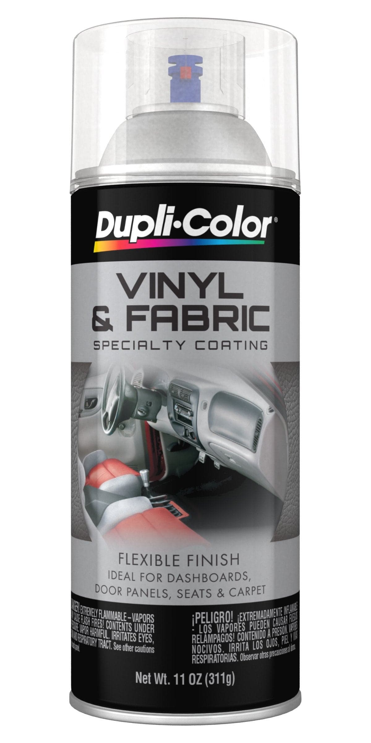 Dupli-Color HVP115 Vinyl and Fabric Coating Spray Paint - Gloss Clear - 11 oz Aerosol Can