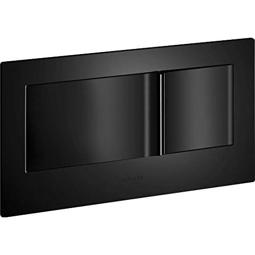 Kohler K62987 Veil Flush Actuator Plate Black