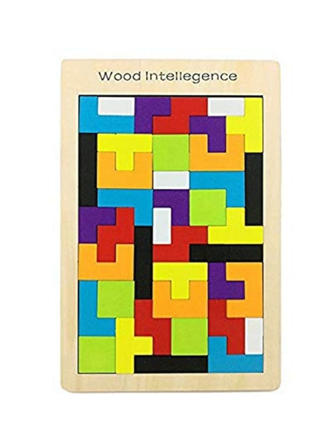 40-Piece Tangram Jigsaw Puzzle 27x1x17.5cm