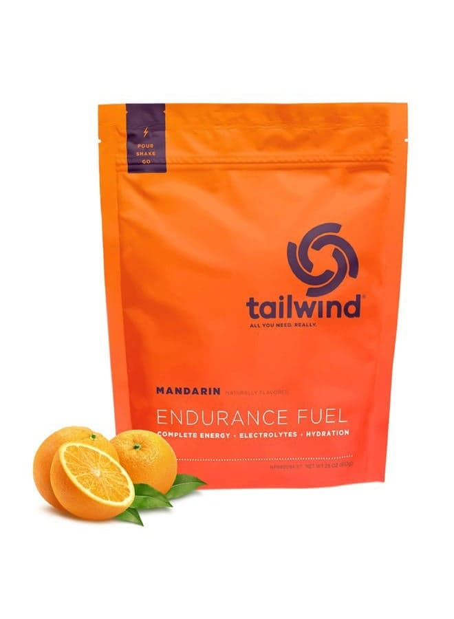 Endurance Fuel, Sports Drink Powder Mix with Electrolytes, Non-GMO, Free of Soy, Dairy, and Gluten, Vegan Friendly, Mandarin Orange, 30 Servings