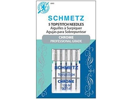 Schmetz SCH4093 5 Piece Chrome Topstitch Size 9014 Needle