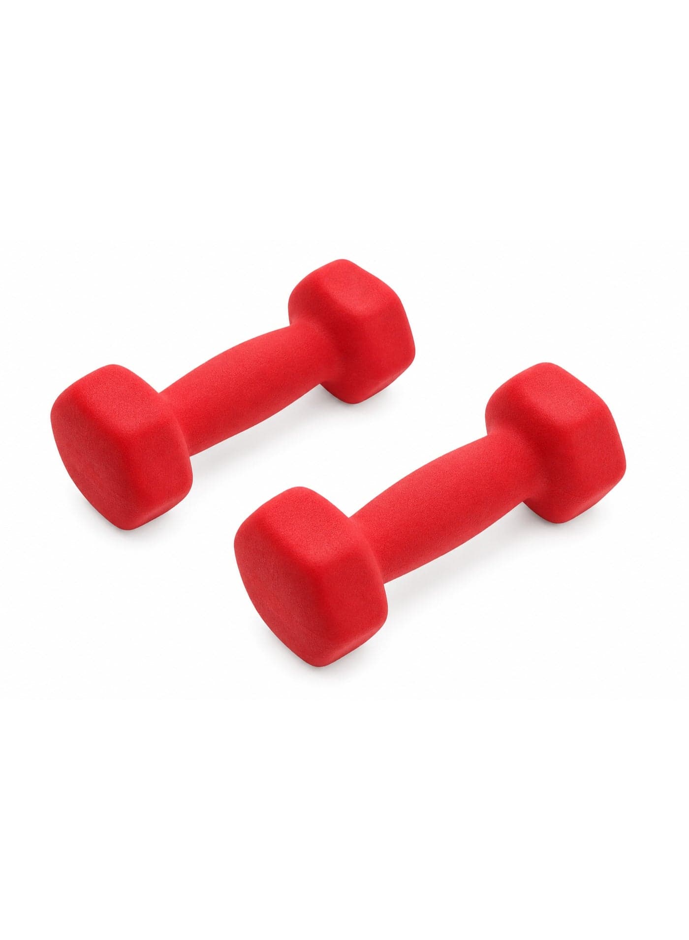7KG Neoprene Dumbbells – Red, Pack of 2