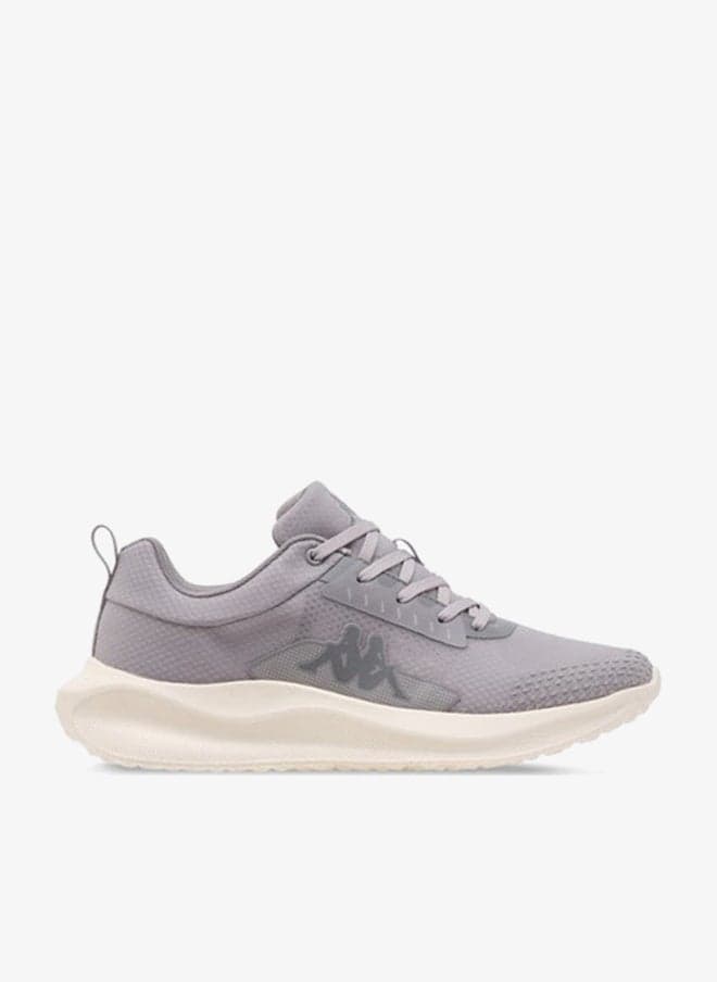 Men's Logo Detail Sports Shoes with Lace-Up Closure