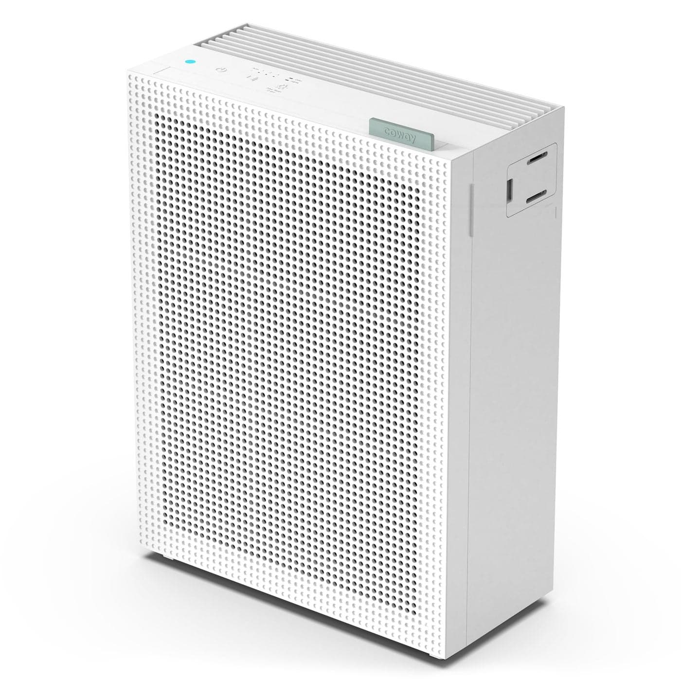 COWAY Air Purifiers for Home Bedroom up to 1035ft with Washable Filter True HEPA Filter for Smoke Pollen Dander Smell Air Purifier with Air Quality Monitor Auto Mode 3yr Warranty 150 White