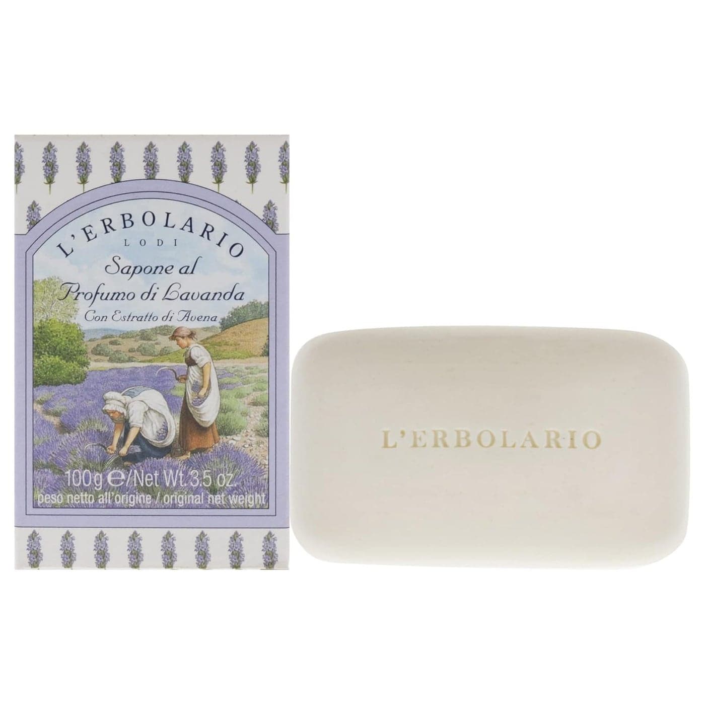 Lavender Perfumed Soap by LErbolario for Unisex 35 oz Soap