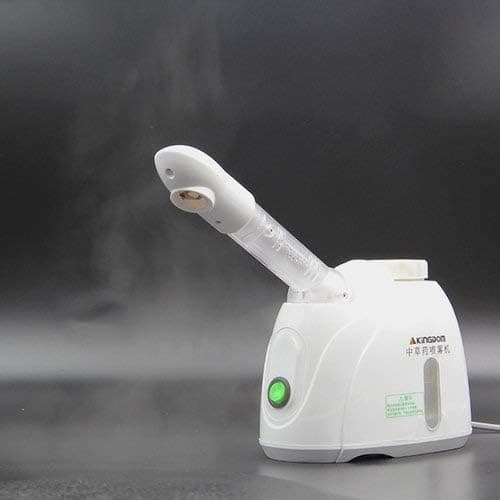 Face SteamerFacial Steamer Warm Mist Humidifier with Long Extendable Arm and 360Adjustable Nozzle for Sinuses Moisturizing Unclogs Pores or deep Cleaning Skin Professional Facial Steamer at Home